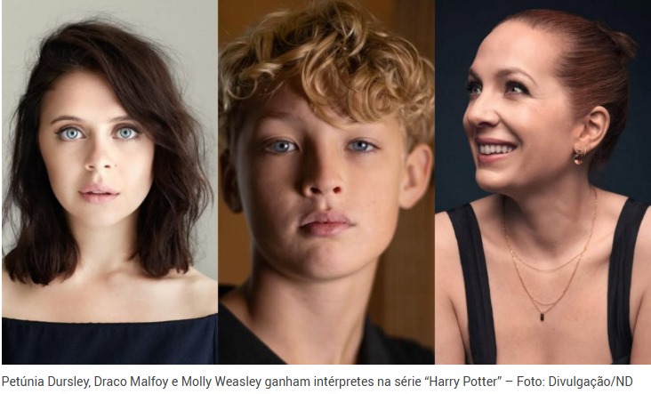 Novo elenco série Harry Potter