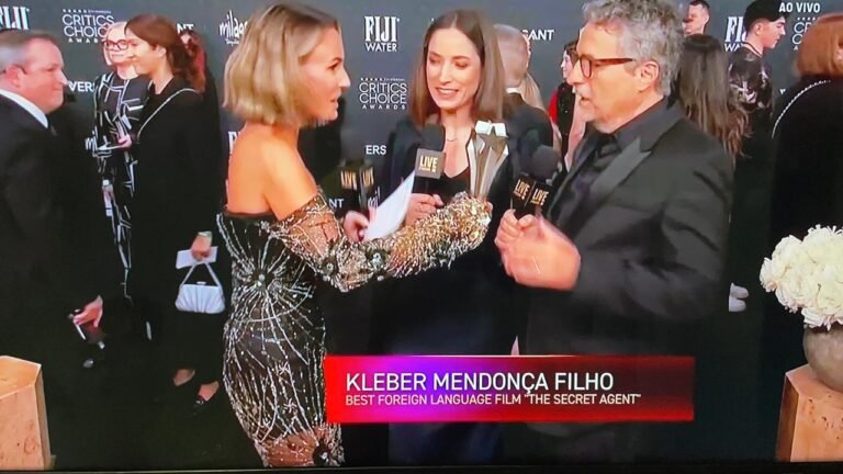 Critics Choice Awards 2026: O Agente Secreto leva o prêmio de Melhor Filme Internacional