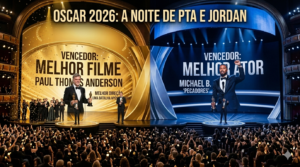 Uma Noite de Glória e Redenção: “Uma Batalha Após a Outra” Domina o Oscar 2026