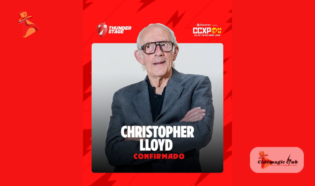 CCXPMX26 Confirma presença de Christopher Loyd, o Doc Brown de BTTF